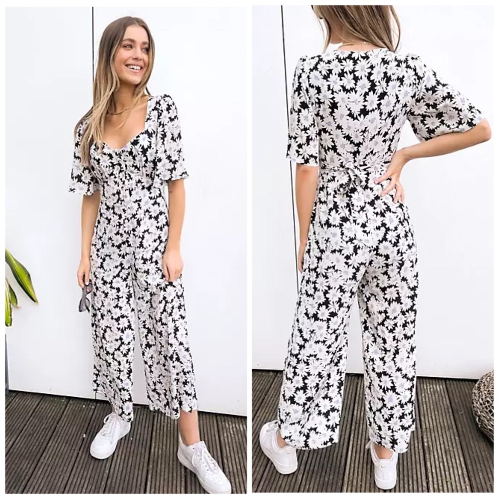 Floral Jumpsuit